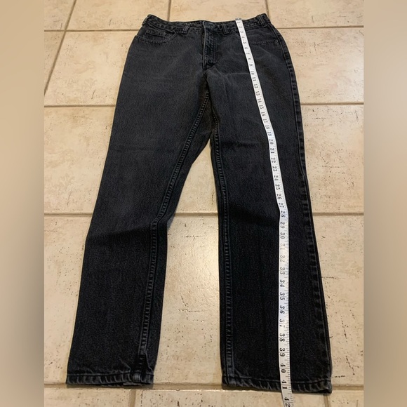 Vintage Denver Hayes Black Straight Leg Jeans - 32x32 - Picture 6 of 6